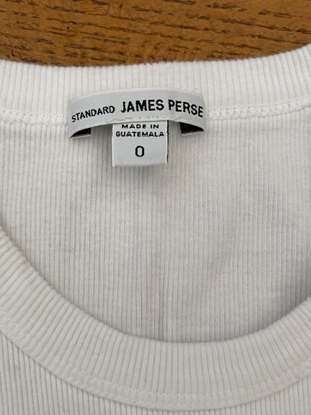 James Perse Standard Ribbed Tank Top - Picture 4 of 8